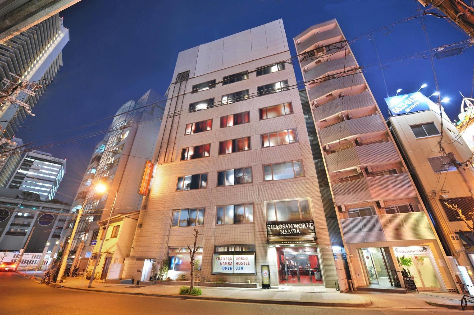 Khaosan World Namba Hostel Osaka Ngoại thất bức ảnh
